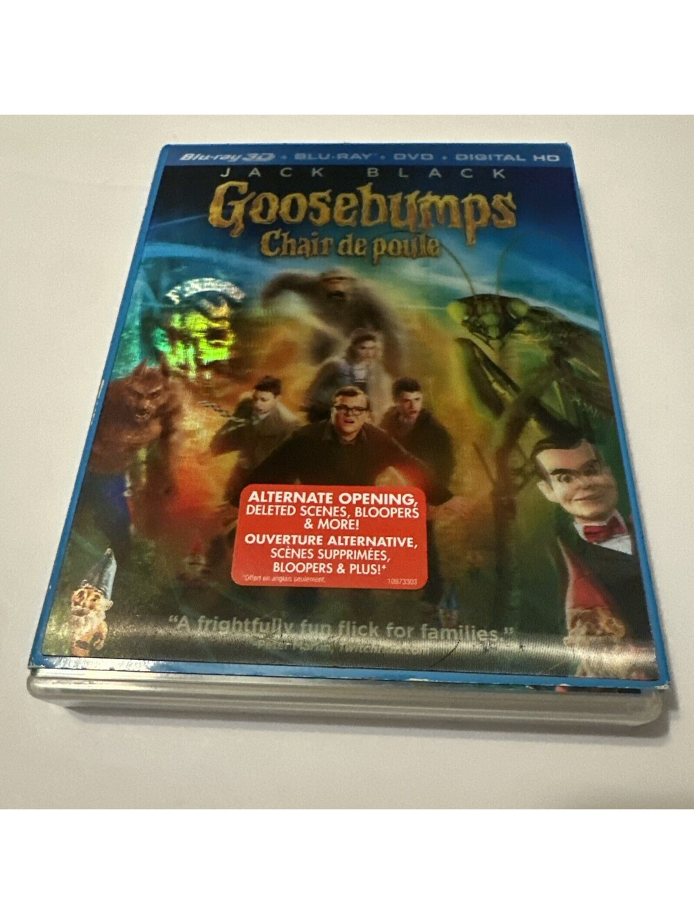 Goosebumps (Blu-ray, 2015)